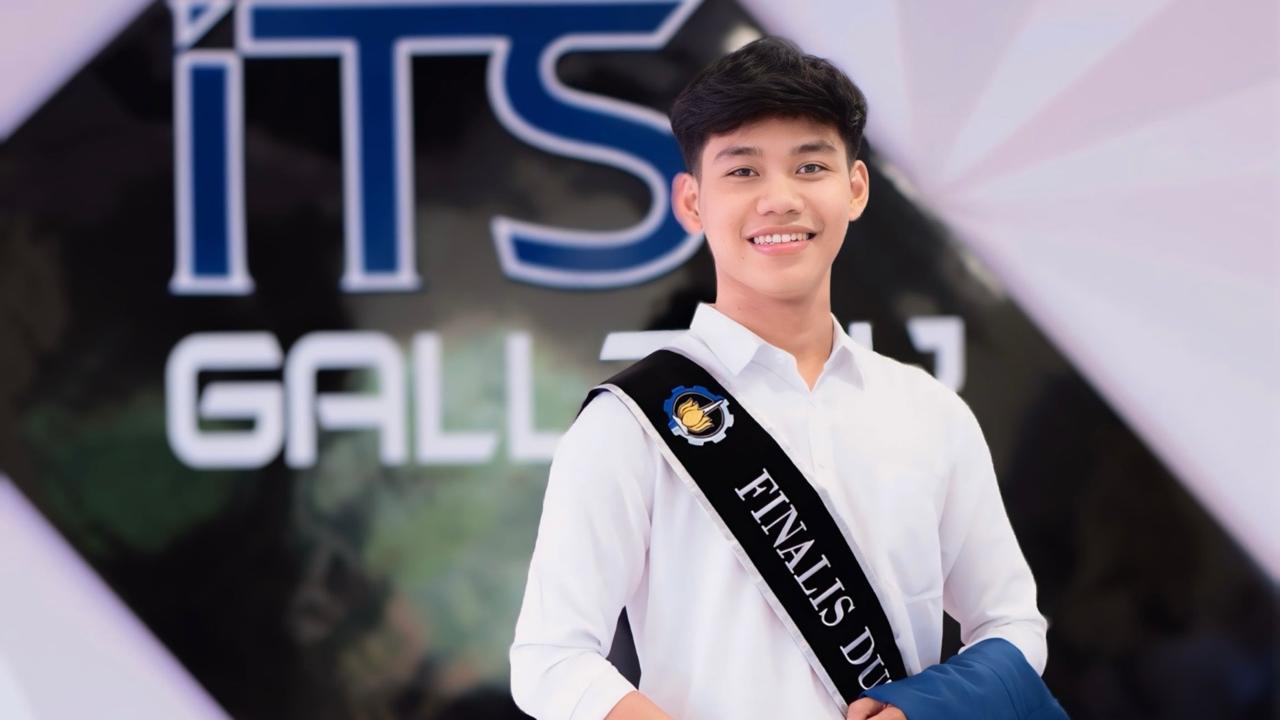 Rifki Maulana Penerima Beasiswa Rumah Yatim Sabet Gelar Duta Kampus ITS 2024