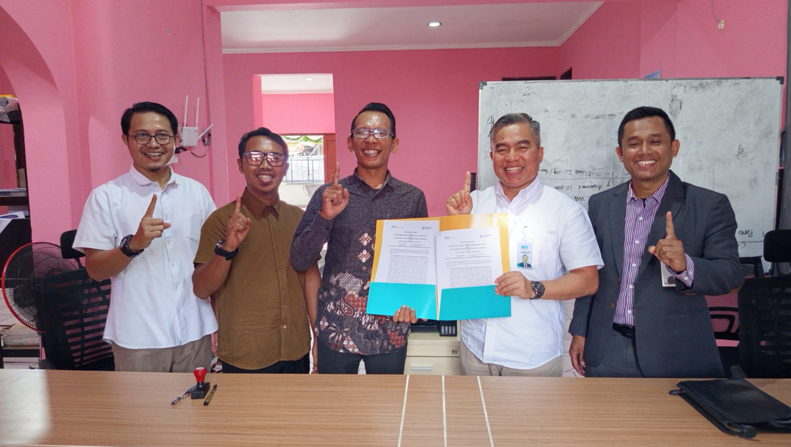 Perkuat Ekosistem Ekonomi Syariah, Yayasan Aksi Nyata Resmi Menjadi Mitra Strategis UPZ BSI